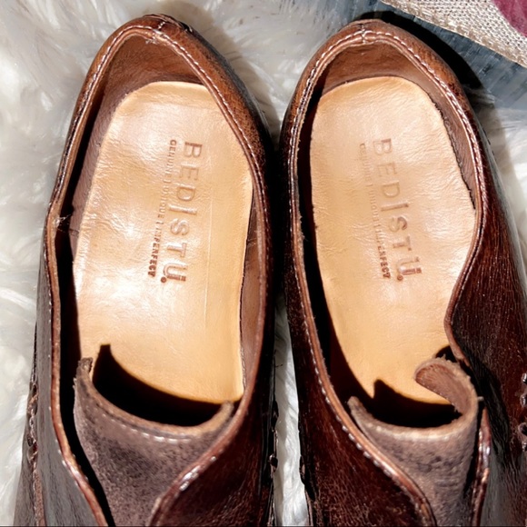 SOLD‼️BED STU Rose Oxford Shoe in Teak Dip Dye Leather - Picture 6 of 8